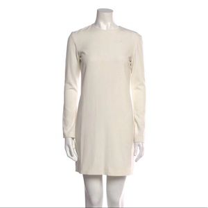 White Helmut Lang Mini Dress Sz 6